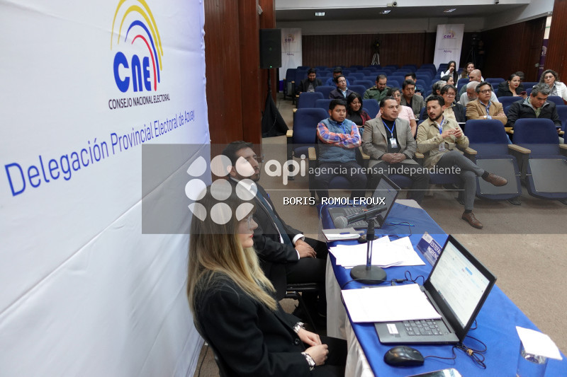 CUENCA-CNE-ELECCIONES SECCIONALES
