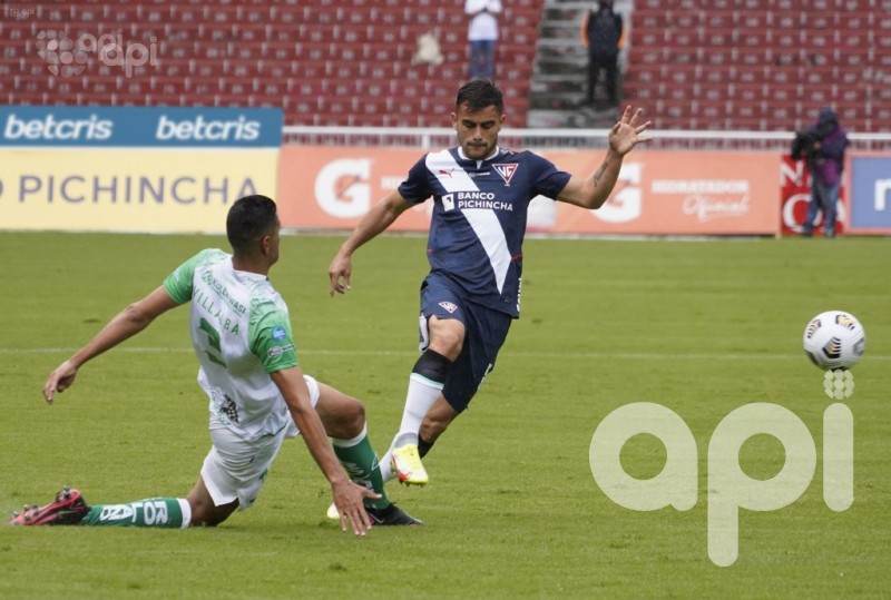 Liga supera agónicamente 3-2 a Mushuc Runa en Casa Blanca