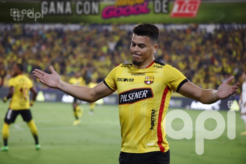 Barcelona solo iguala 1-1 con Liga de Quito en el Monumental