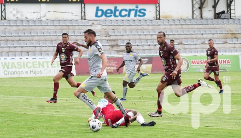 Mushuc Runa rescata un empate 1-1 con Aucas en Ambato