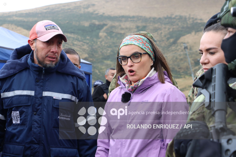 VICEPRESIDENTA RECORRE SECTOR DE LA MICA