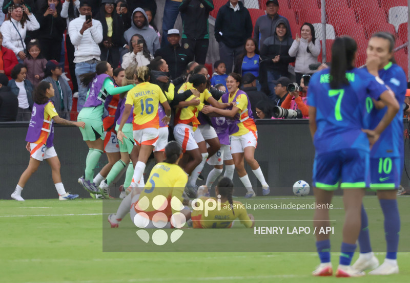 FINAL COPA AMERICA FEMENINA      COLOMBIA VS BRASIL