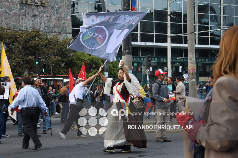 MARCHA ORGANIZACIONES SOCIALES POR EL NO