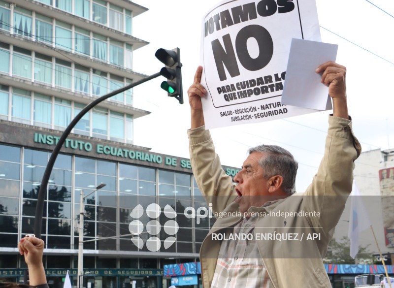MARCHA ORGANIZACIONES SOCIALES POR EL NO