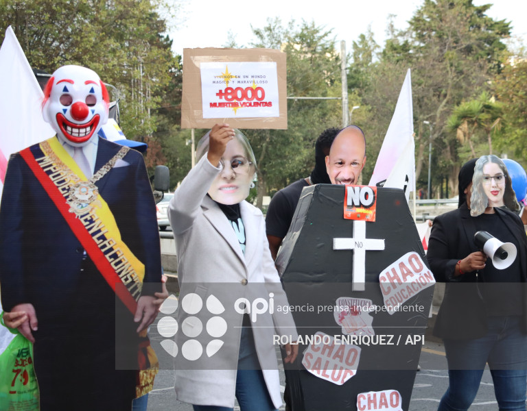 MARCHA ORGANIZACIONES SOCIALES POR EL NO