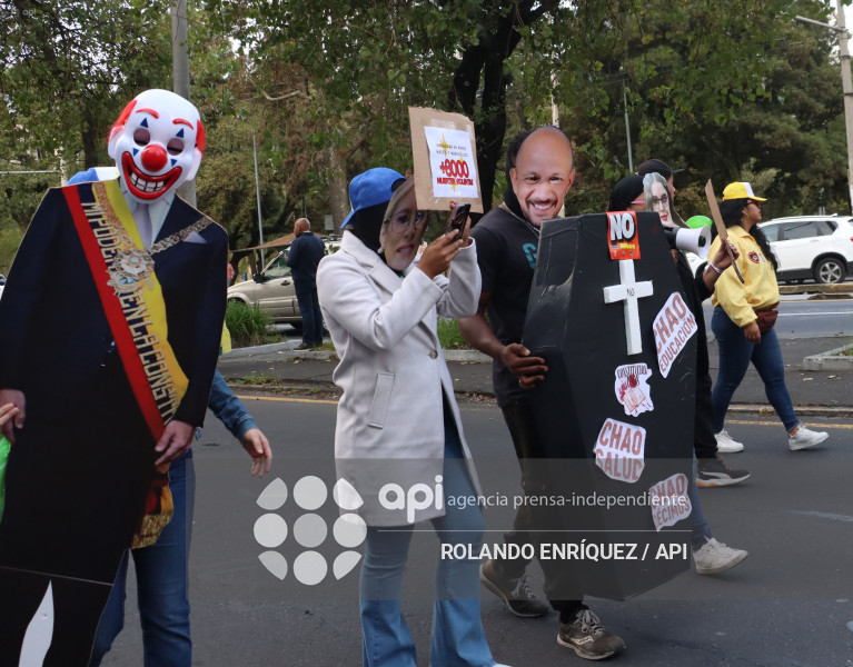 MARCHA ORGANIZACIONES SOCIALES POR EL NO