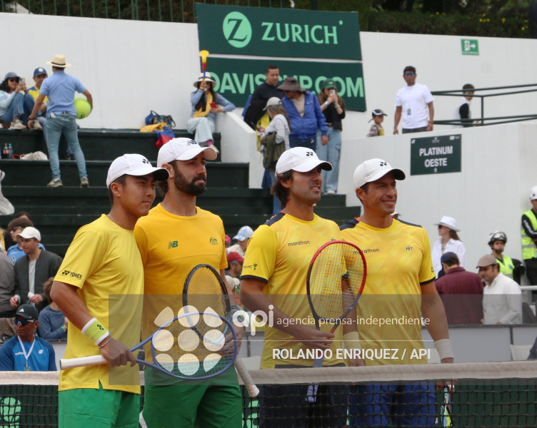 COPA DAVIS DOBLES ECUADOR VS AUSTRALIA
