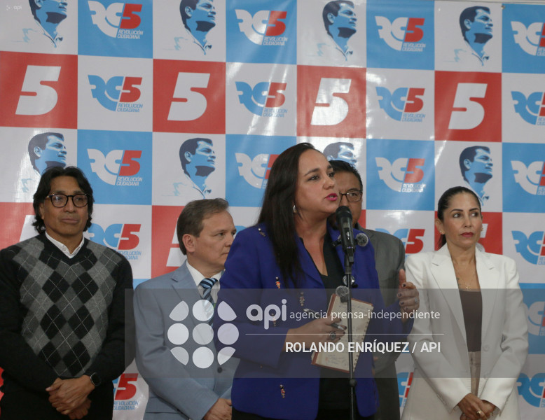 RUEDA DE PRENSA DE REVOLUCION CIUDADANA