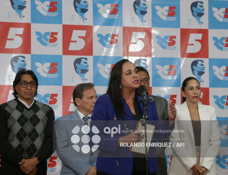 RUEDA DE PRENSA DE REVOLUCION CIUDADANA