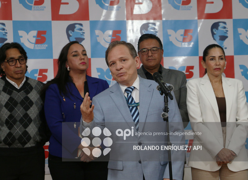 RUEDA DE PRENSA DE REVOLUCION CIUDADANA