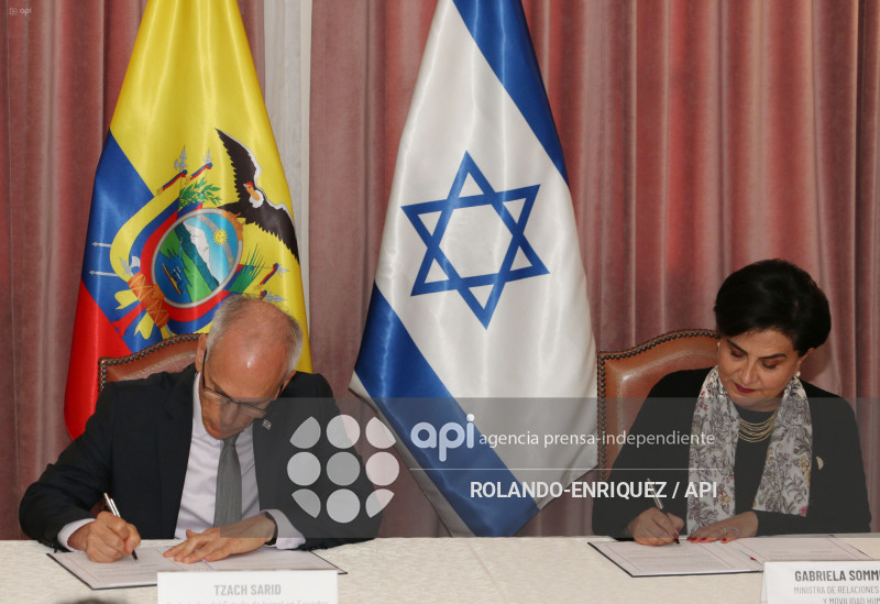CONVENIO ECUADOR  ISRAEL