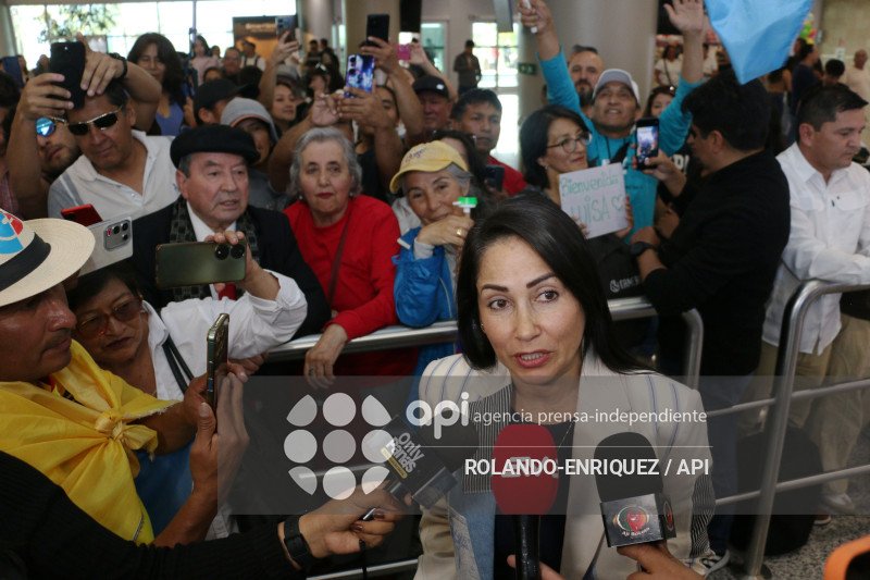 LLEGADA LUISA GONZALEZ