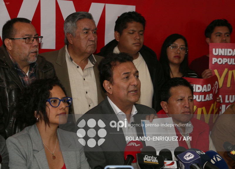 PRONUNCIAMIENTO DE UNIDAD POPULAR AL CNE