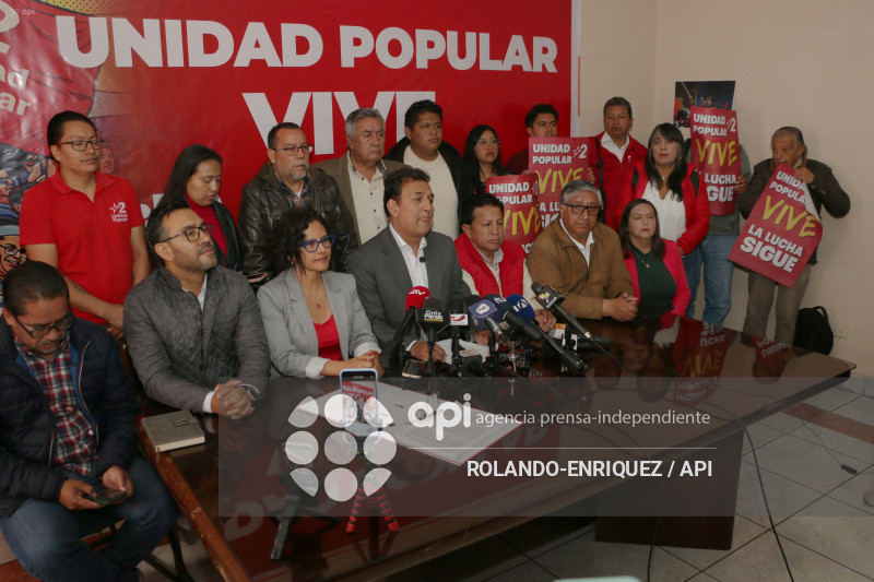 PRONUNCIAMIENTO DE UNIDAD POPULAR AL CNE