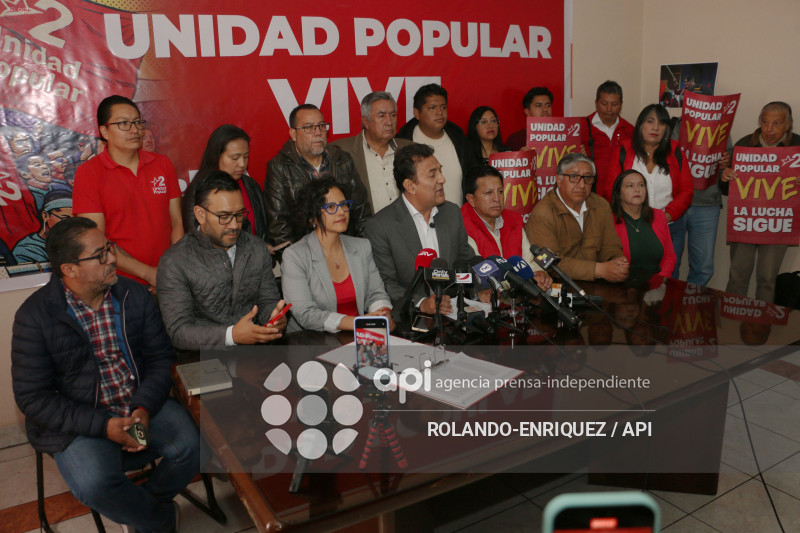 PRONUNCIAMIENTO DE UNIDAD POPULAR AL CNE