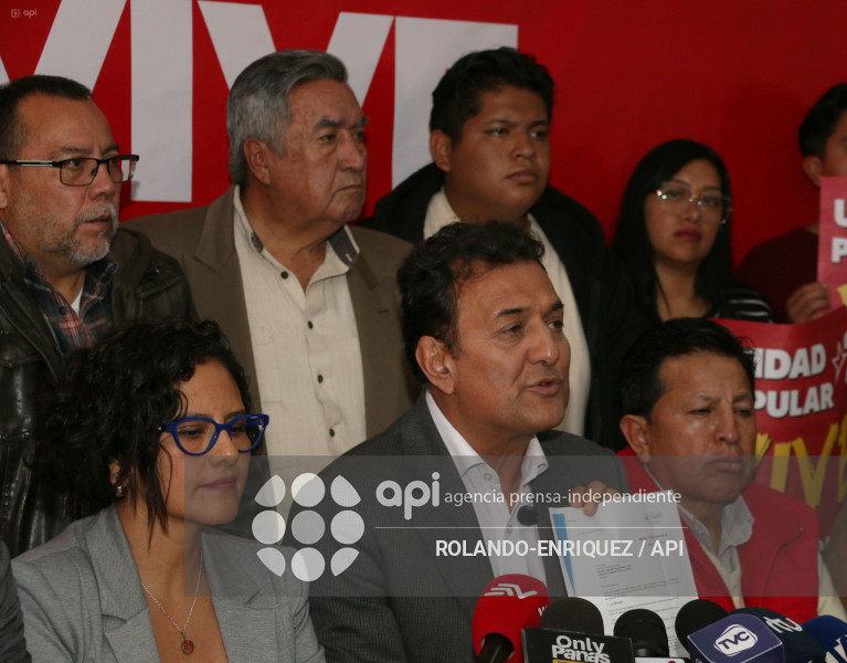 PRONUNCIAMIENTO DE UNIDAD POPULAR AL CNE