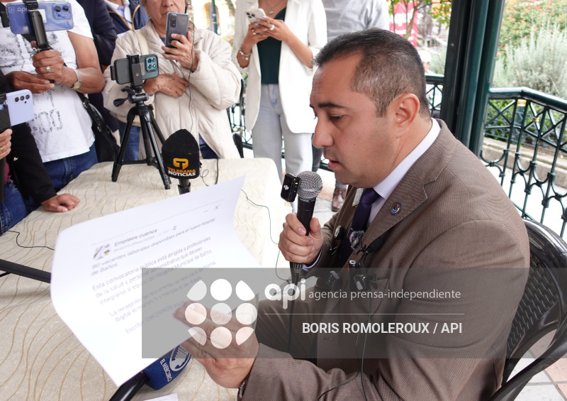 CUENCA-DENUNCIA PAGINAS FALSAS-HOSPITAL DE BAÑOS