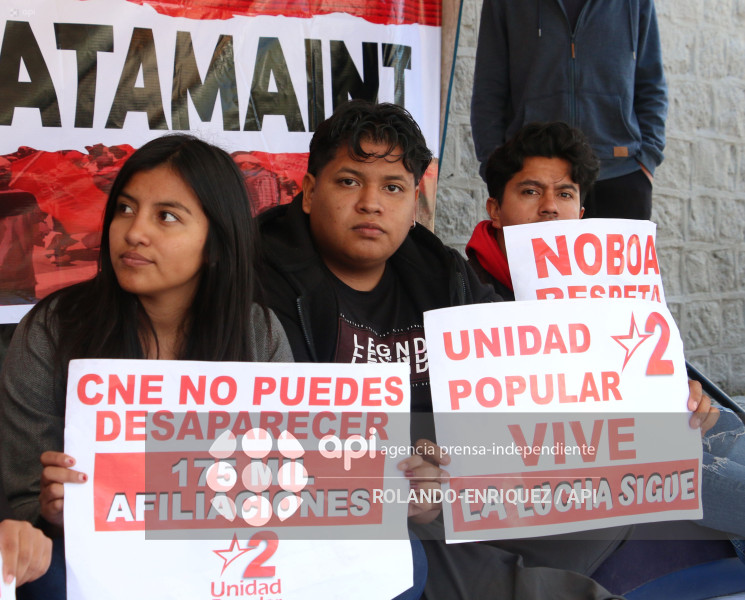 UNIDAD POPULAR AYUNO POR LA DEMOCRACIA