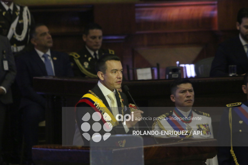 INFORME A LA NACION DANIEL NOBOA
