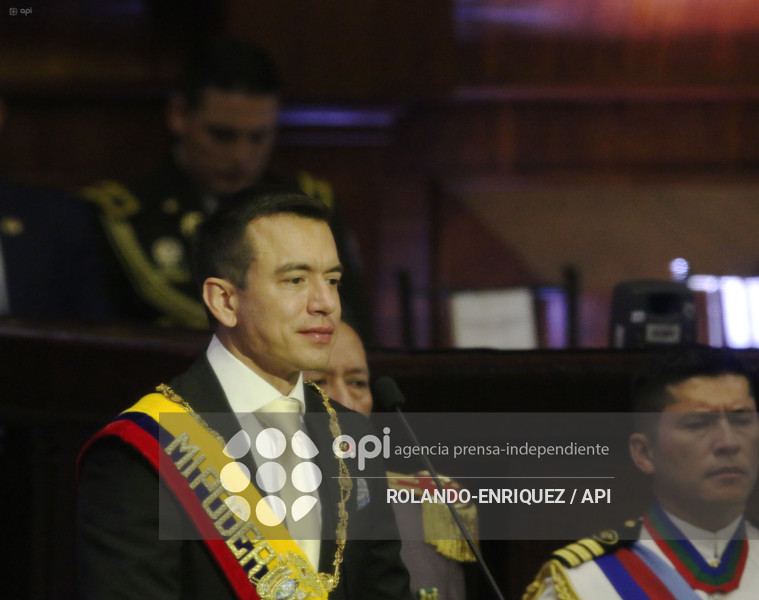 INFORME A LA NACION DANIEL NOBOA