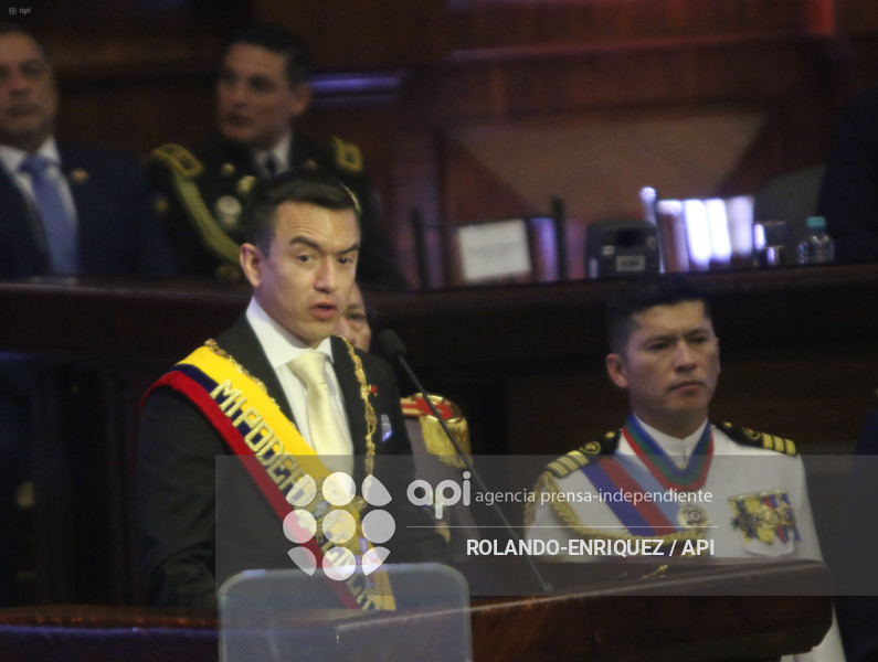 INFORME A LA NACION DANIEL NOBOA