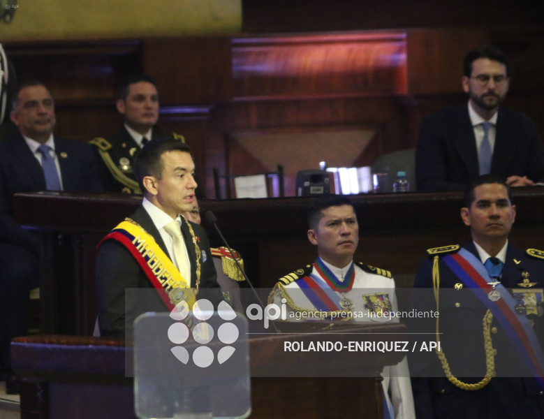 INFORME A LA NACION DANIEL NOBOA