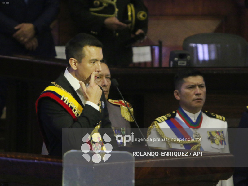 INFORME A LA NACION DANIEL NOBOA