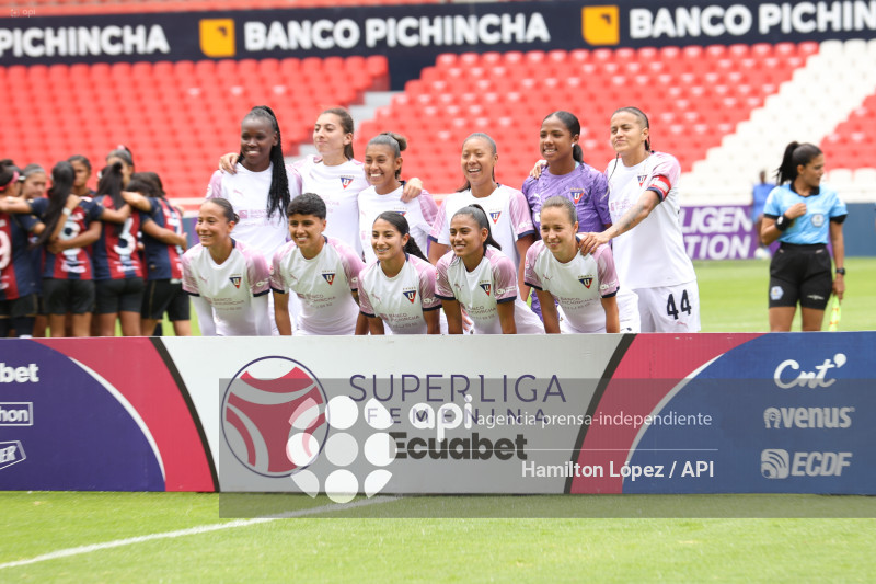 FBL SUPERLIGA FEMENINA LDU VS ESPUCE