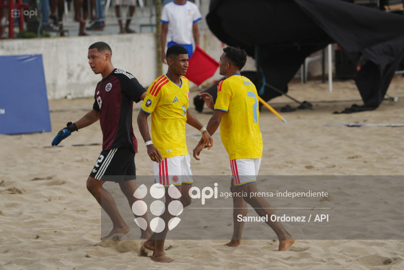 FBL CONMEBOL FUTBOL PLAYA ECUADOR VS COLOMBIA  MAYORES