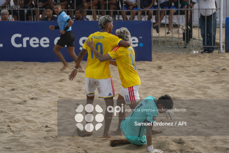 FBL CONMEBOL FUTBOL PLAYA ECUADOR VS COLOMBIA  MAYORES