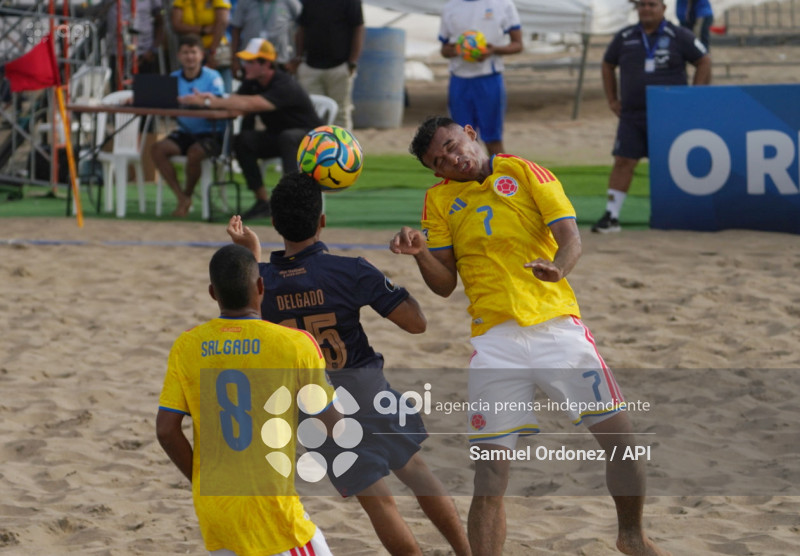 FBL CONMEBOL FUTBOL PLAYA ECUADOR VS COLOMBIA  MAYORES