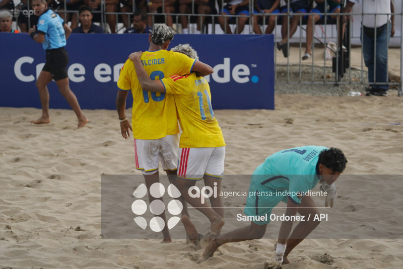 FBL CONMEBOL FUTBOL PLAYA ECUADOR VS COLOMBIA  MAYORES