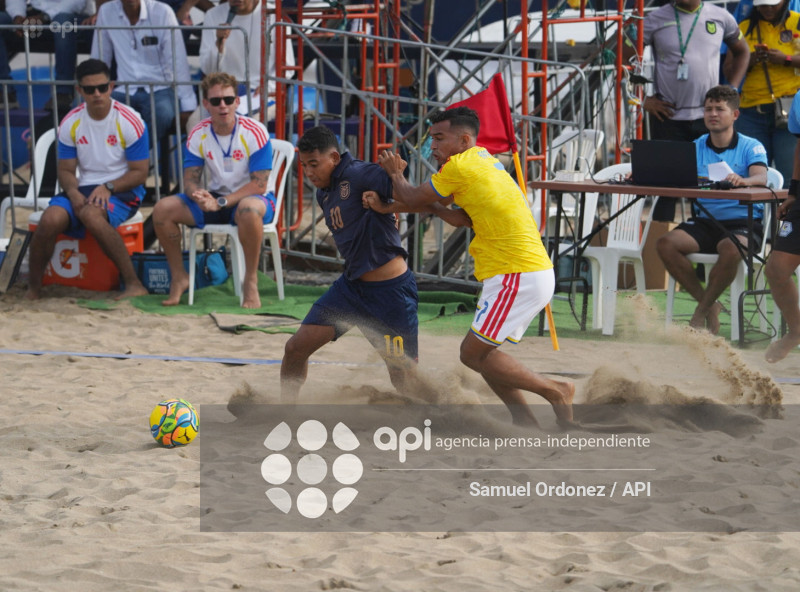 FBL CONMEBOL FUTBOL PLAYA ECUADOR VS COLOMBIA  MAYORES