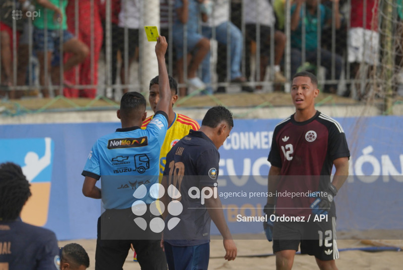 FBL CONMEBOL FUTBOL PLAYA ECUADOR VS COLOMBIA  MAYORES