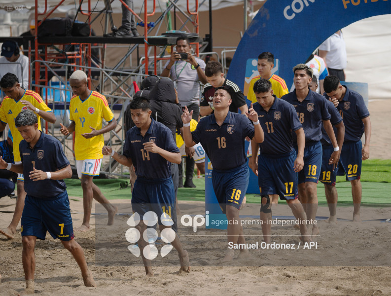 FBL CONMEBOL FUTBOL PLAYA ECUADOR VS COLOMBIA SUB 20