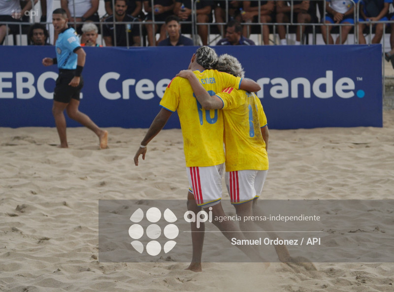 FBL CONMEBOL FUTBOL PLAYA ECUADOR VS COLOMBIA  MAYORES