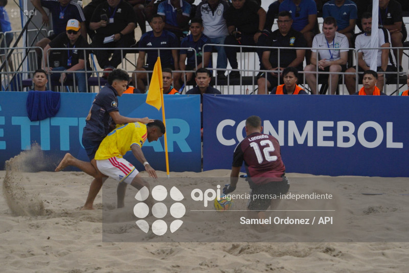 FBL CONMEBOL FUTBOL PLAYA ECUADOR VS COLOMBIA  MAYORES