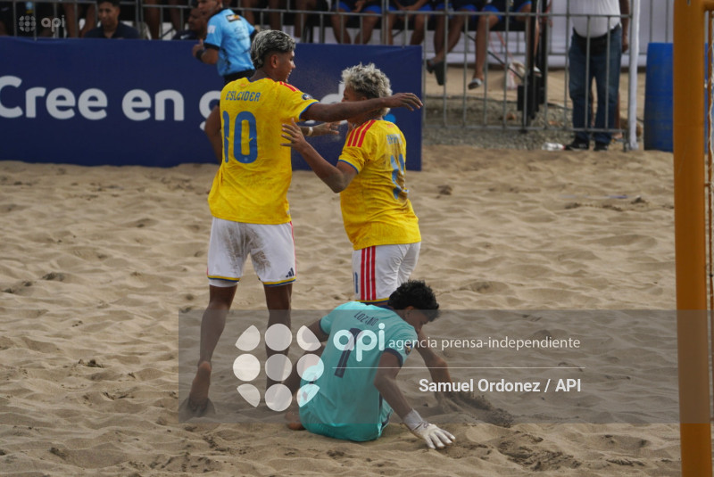 FBL CONMEBOL FUTBOL PLAYA ECUADOR VS COLOMBIA  MAYORES