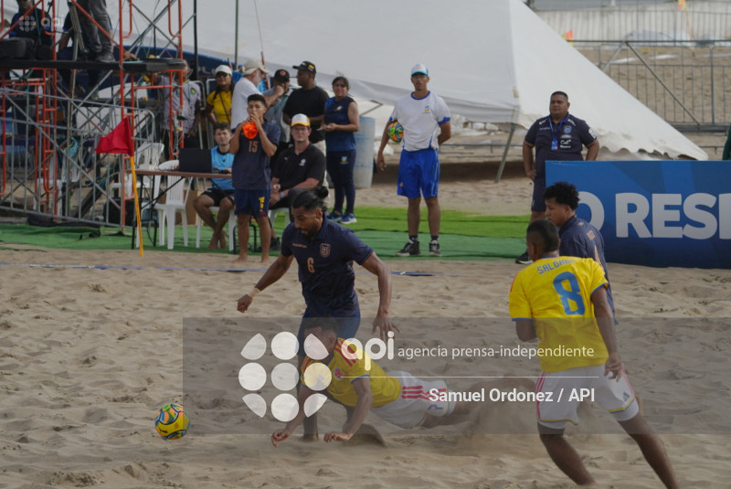 FBL CONMEBOL FUTBOL PLAYA ECUADOR VS COLOMBIA  MAYORES