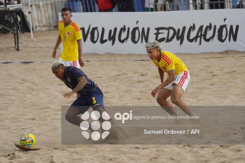 FBL CONMEBOL FUTBOL PLAYA ECUADOR VS COLOMBIA  MAYORES