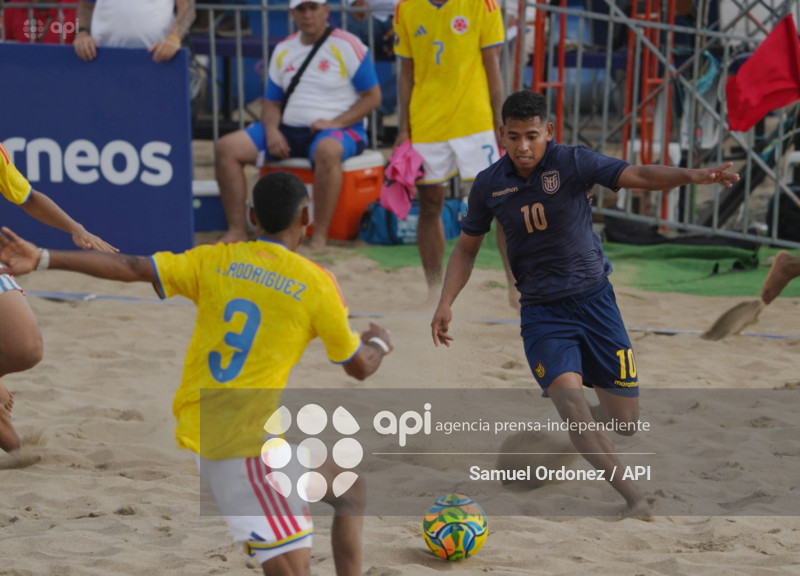 FBL CONMEBOL FUTBOL PLAYA ECUADOR VS COLOMBIA  MAYORES