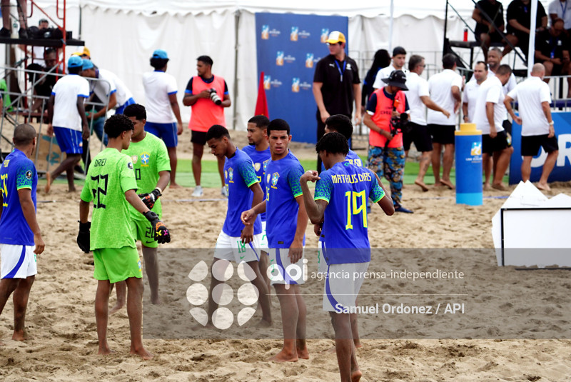 Ecuador Sub20 vs. Brasil Sub20 - FUTBOL PLAYA