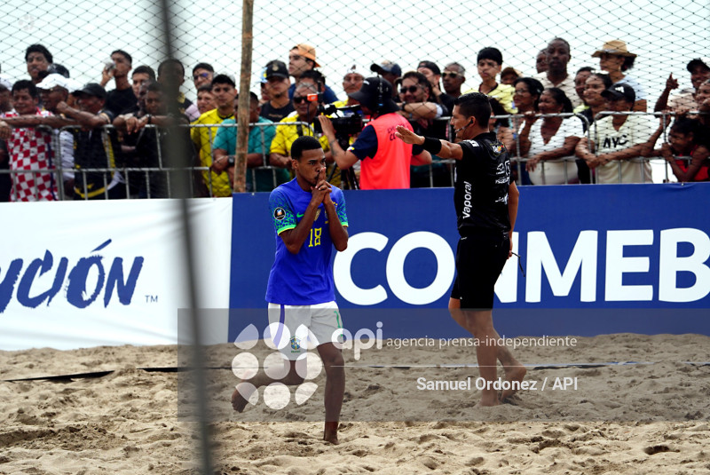 Ecuador Sub20 vs. Brasil Sub20 - FUTBOL PLAYA