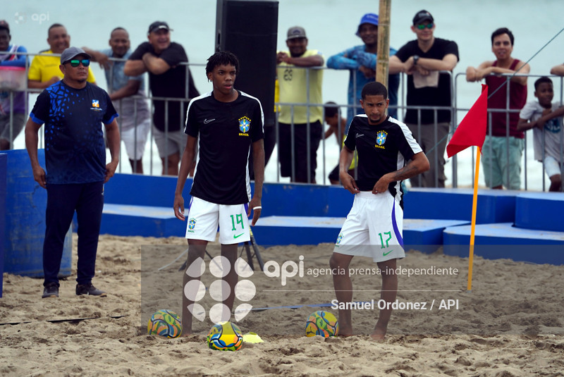 Ecuador Sub20 vs. Brasil Sub20 - FUTBOL PLAYA