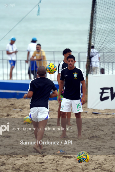 Ecuador Sub20 vs. Brasil Sub20 - FUTBOL PLAYA
