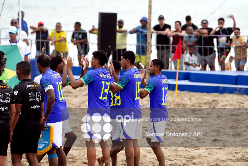 Ecuador Sub20 vs. Brasil Sub20 - FUTBOL PLAYA