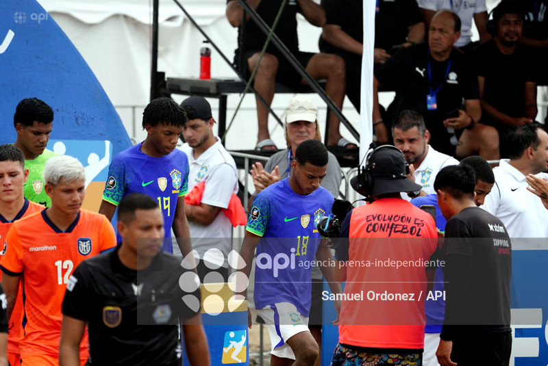 Ecuador Sub20 vs. Brasil Sub20 - FUTBOL PLAYA
