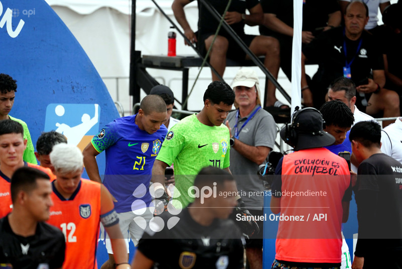Ecuador Sub20 vs. Brasil Sub20 - FUTBOL PLAYA
