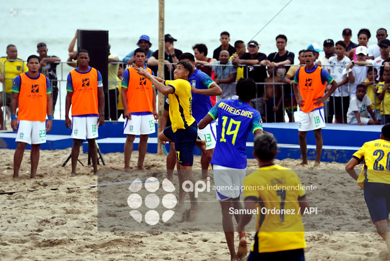 Ecuador Sub20 vs. Brasil Sub20 - FUTBOL PLAYA