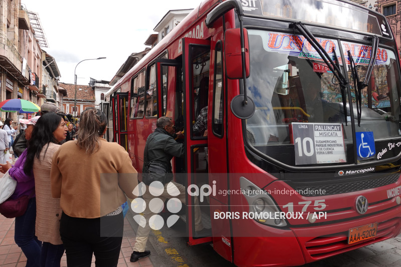 CUENCA-TRANSPORTE URBANO-SUSPENSION